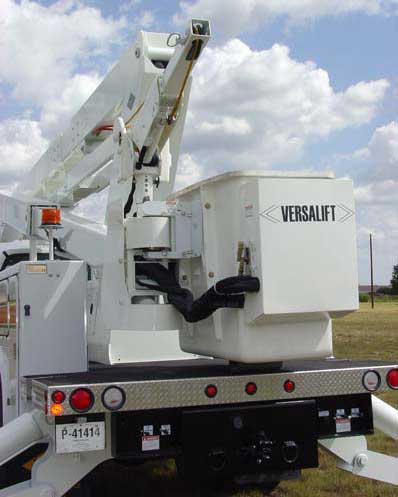 Versalift Vst 7500 Bucket Truck Optionals Material Handling Jib